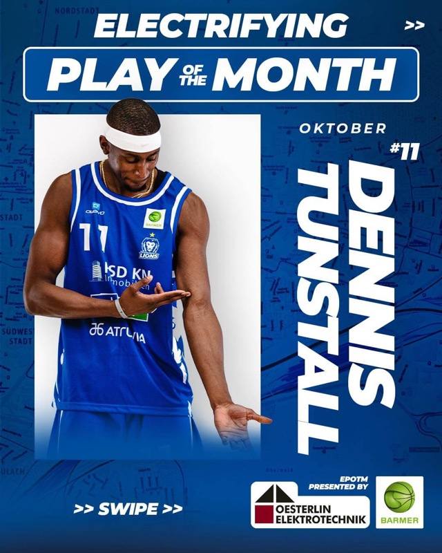 ELECTRIFYING PLAY OF THE MONTH OKTOBER
