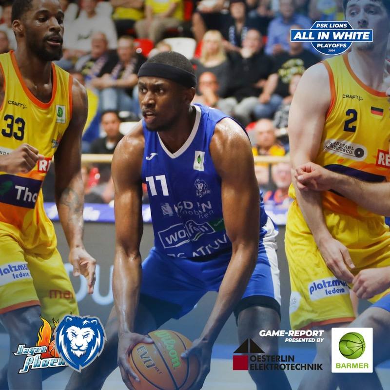 LIONS GEWINNEN AUFTAKTSPIEL