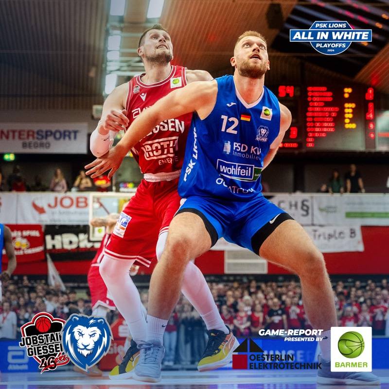 ERNÜCHTERUNG IM ERSTEN PLAYOFF-SPIEL