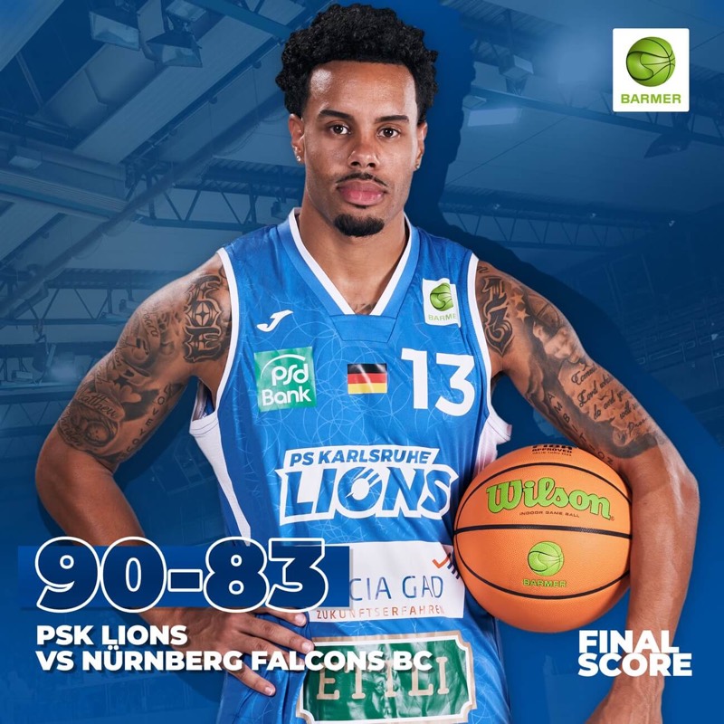 LIONS MIT WICHTIGEM SIEG