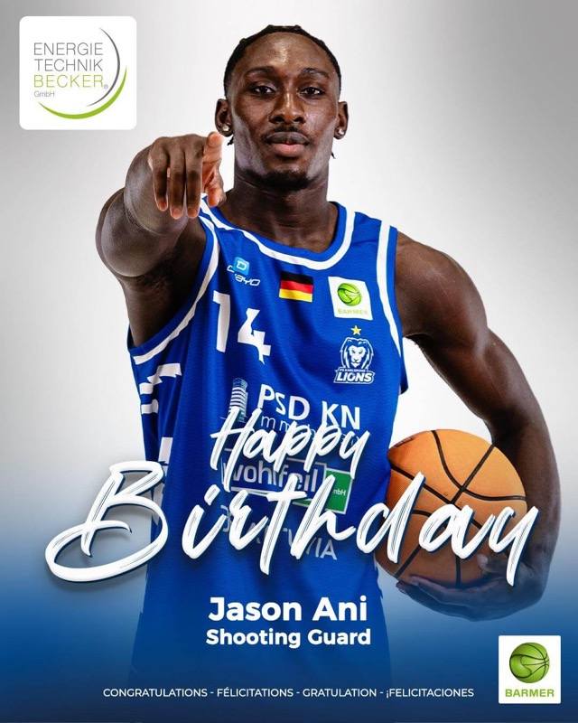 JASON ANI FEIERT GEBURTSTAG