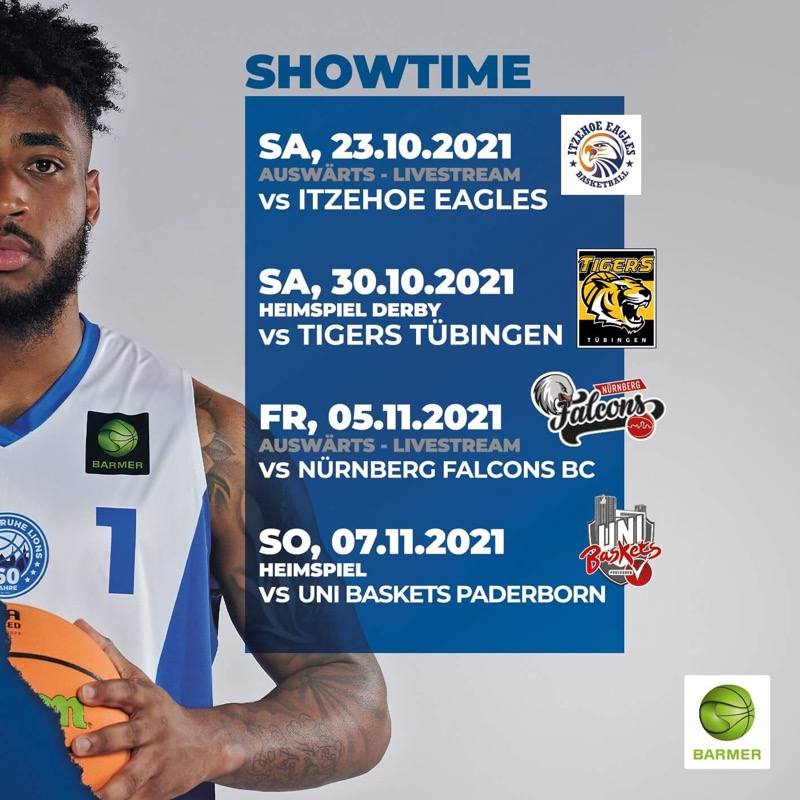LIONS SIND READY FÜR DIE GAMETIME