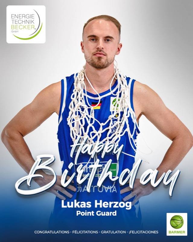 LUKAS HERZOG FEIERT GEBURTSTAG