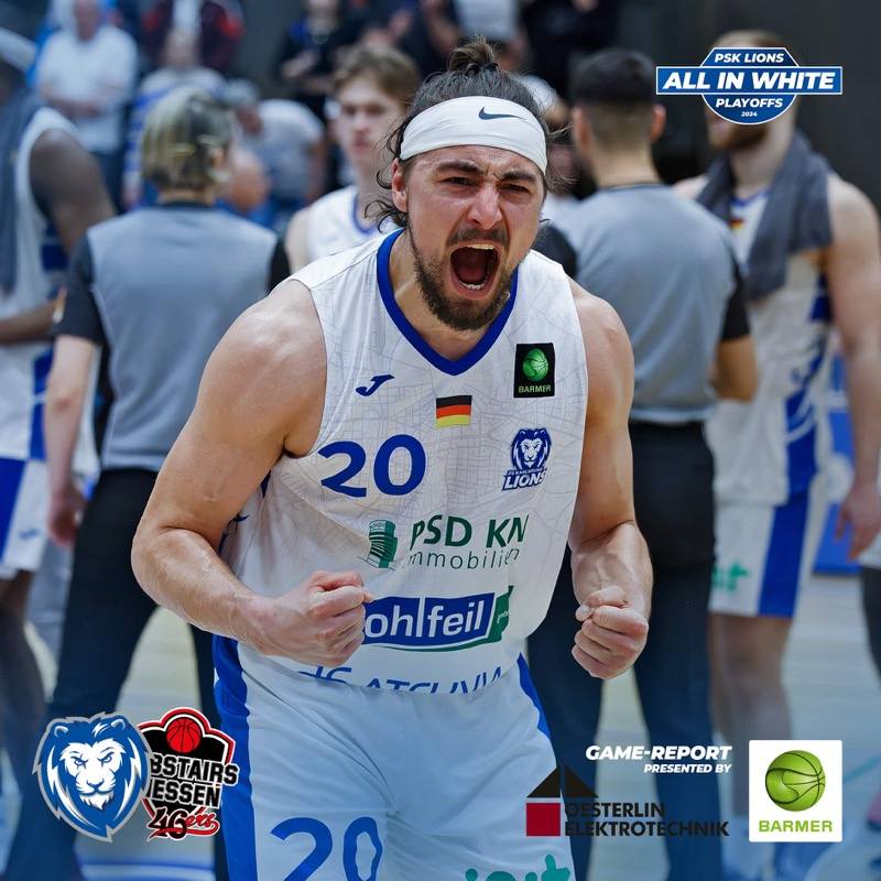 LIONS GLEICHEN SERIE GEGEN GIEßEN AUS