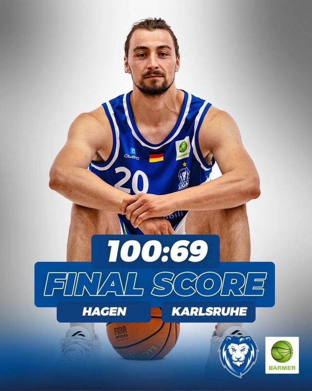 LIONS UNTERLIEGEN HAGEN