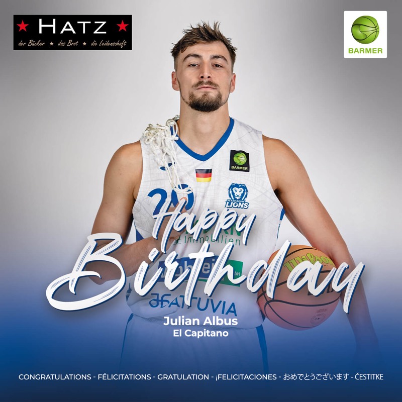 JULIAN ALBUS FEIERT GEBURTSTAG
