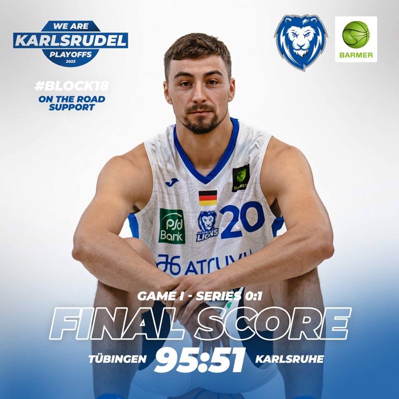 LIONS OHNE CHANCE IN GAME I
