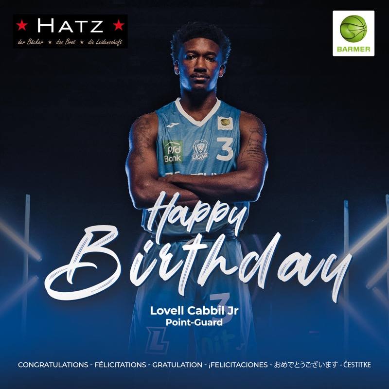 LOVELL CABBIL JR FEIERT GEBURTSTAG