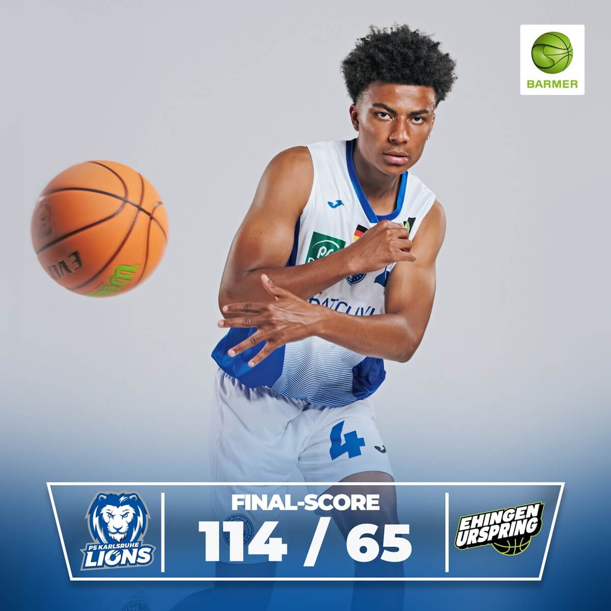 LIONS FEIERN BASKETBALL-PARTY