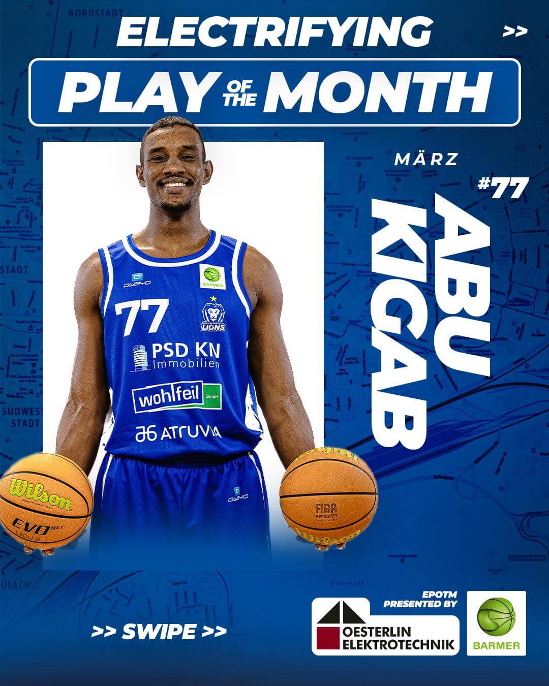 ELECTRIFYING PLAY OF THE MONTH MÄRZ