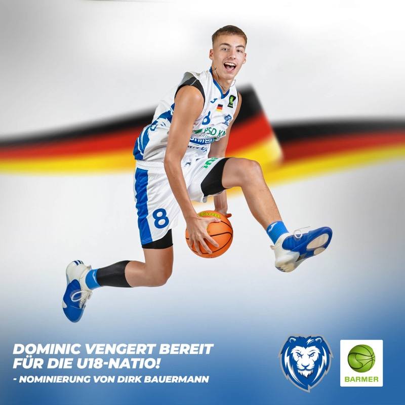 DOMINIC VENGERT IST NOMINIERT