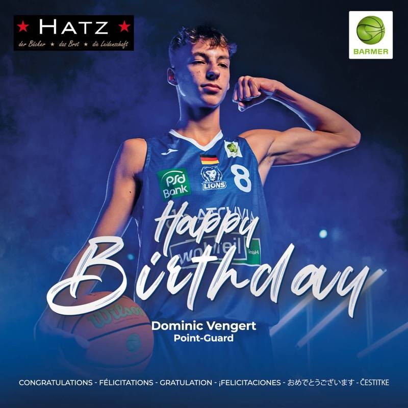 DOMINIC VENGERT FEIERT GEBURTSTAG