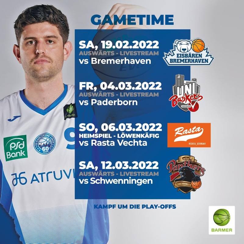 LIONS WEITERHIN IM KAMPF UM DIE PLAY-OFF