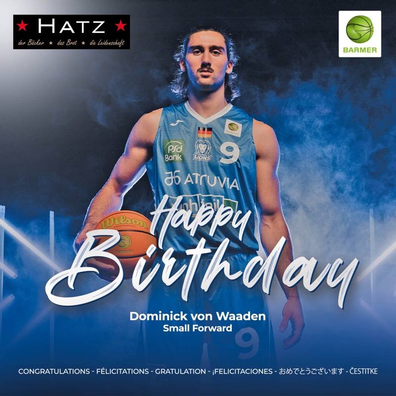 VON WAADEN FEIERT GEBURTSTAG