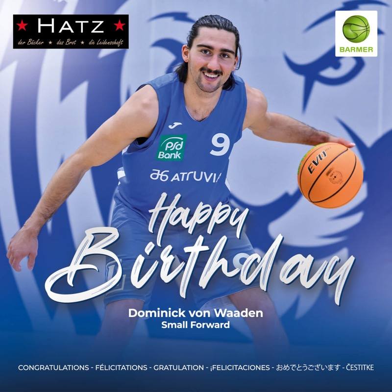 DOMINICK VON WAADEN FEIERT GEBURTSTAG