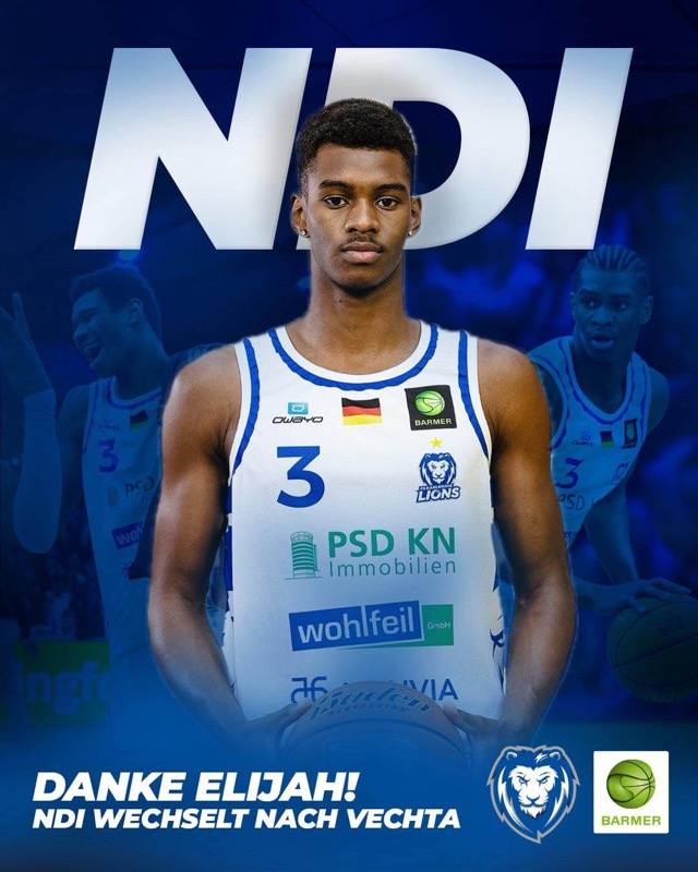 ELIJAH NDI VERLÄSST DIE LIONS