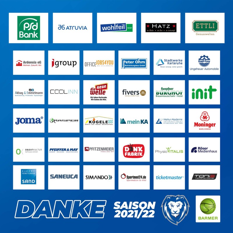 LIONS SAGEN DANKE