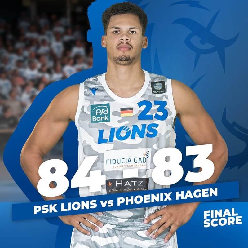 #PSKLIONS MIT ERSTEM HEIMSIEG