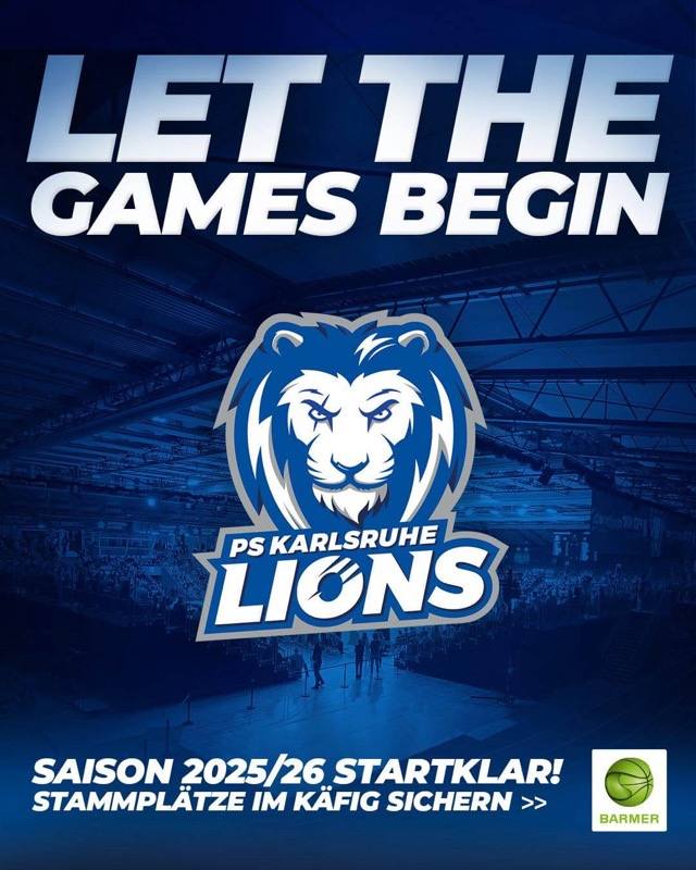 SAISONSTART + LIVESTREAM INFOS
