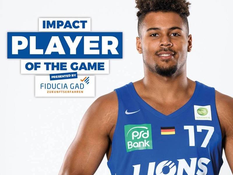 NOAH KAMDEM WIRD IMPACT PLAYER OF THE GAME